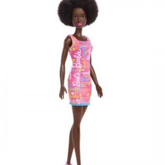 African American Barbie with Natural Hair in Signature Dress. New in box - Picture 6 of 6